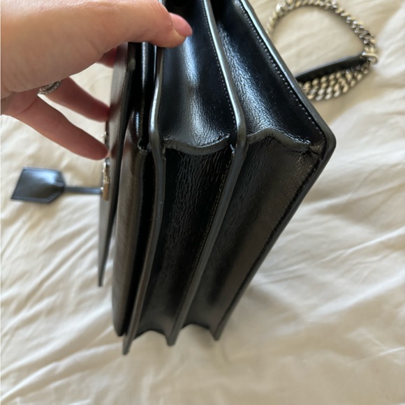 Sunset Medium YSL Crossbody Bag in Smooth Leather - used SEND ME UR OFFERS - Picture 3 of 9